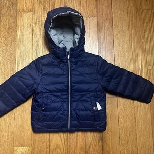 Polo by Ralph Lauren Navy Blue Kids Puffer Jacket